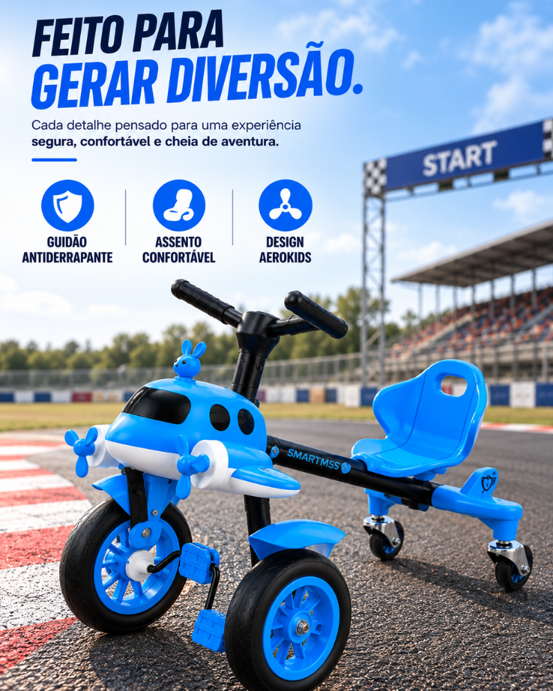 Quadriciclo AeroKids© – Aventuras Sobre Rodas