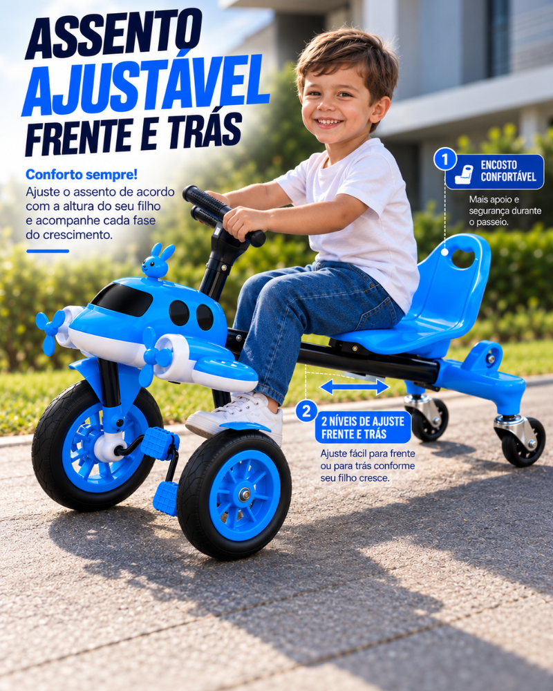 Quadriciclo AeroKids© – Aventuras Sobre Rodas
