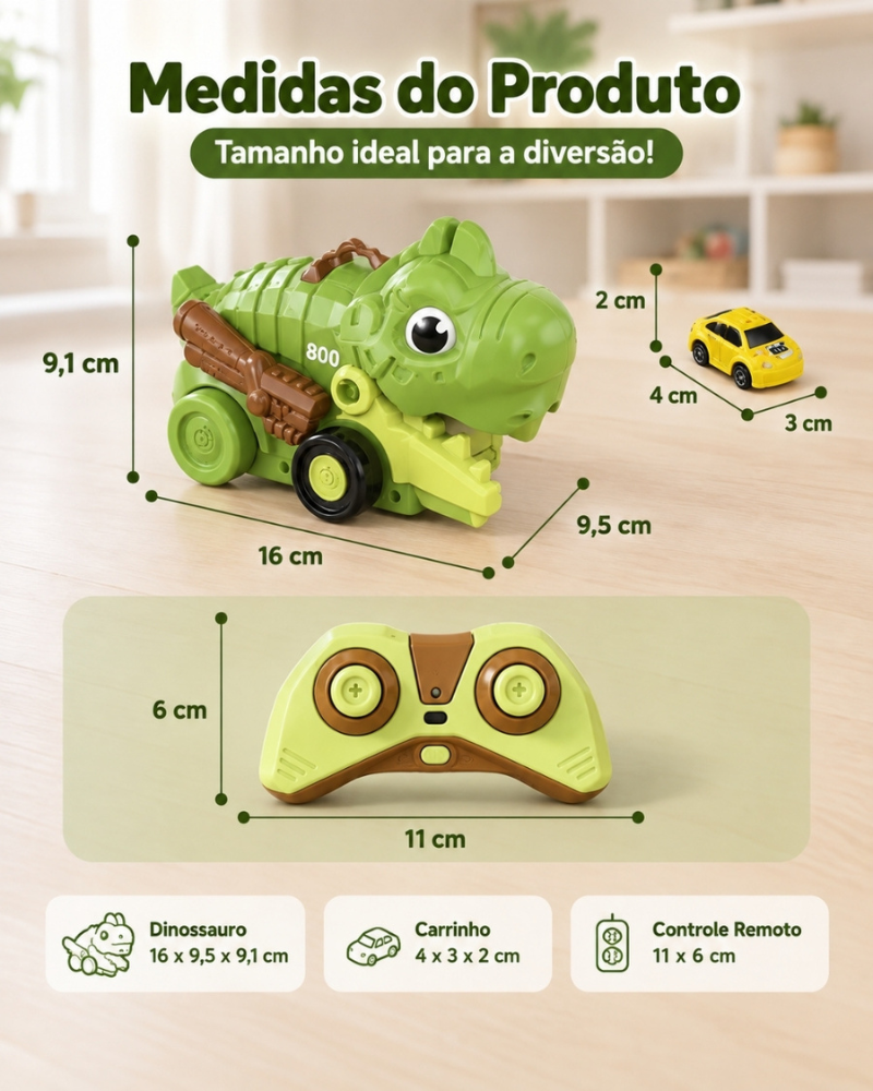 DinoMax - cauda magnética